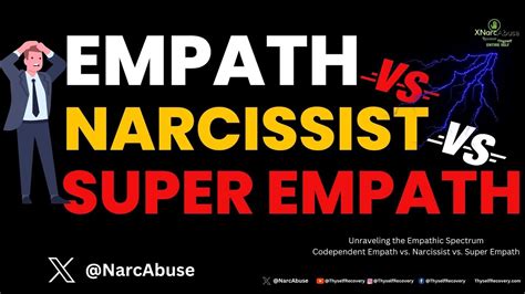 Super Empath Vs Covert Narcissist: Key Differences .